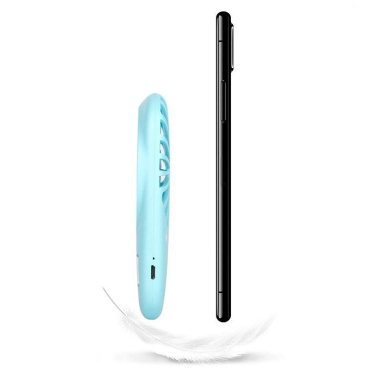 Portable Hand Held USB Rechargeable Mini Fan(Blue) - Electric Fans by PMC TechLife | Online Shopping South Africa | PMC TechLife | Buy Now Pay Later Mobicred