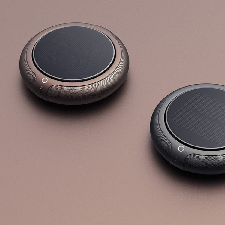 Intelligent Formaldehyde Removal Haze Negative Ion Solar Car Air Purifier(Gold) - Air Purifier by PMC TechLife | Online Shopping South Africa | PMC TechLife | Buy Now Pay Later Mobicred