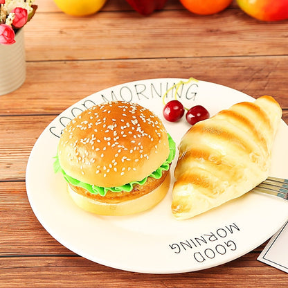 PU Simulation Burger Model Fake Bread Ornaments Photography Props Home Decoration Window Display - Desktop Ornaments by PMC Jewellery | Online Shopping South Africa | PMC Jewellery | Buy Now Pay Later Mobicred