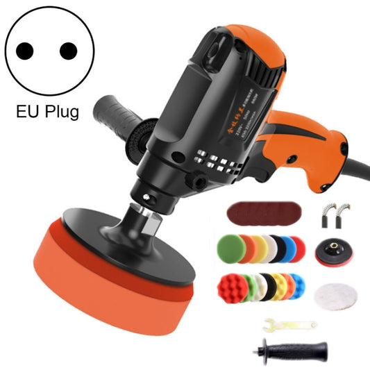 Car Beauty Sealing Glaze Polishing Machine Tile Repair Waxing Machine With Sponge Set, Model: 220V EU Plug - Polishing Machine & Accessories by PMC Jewellery | Online Shopping South Africa | PMC Jewellery | Buy Now Pay Later Mobicred