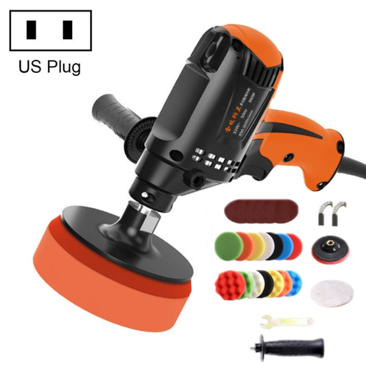 Car Beauty Sealing Glaze Polishing Machine Tile Repair Waxing Machine With Sponge Set, Model: 110V US Plug - Polishing Machine & Accessories by PMC Jewellery | Online Shopping South Africa | PMC Jewellery | Buy Now Pay Later Mobicred