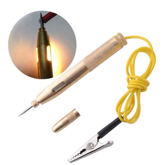 2 PCS 6-24V Copper Electric Pen General Test Light Automotive Circuit Test Pencil - Electronic Test by PMC Jewellery | Online Shopping South Africa | PMC Jewellery | Buy Now Pay Later Mobicred