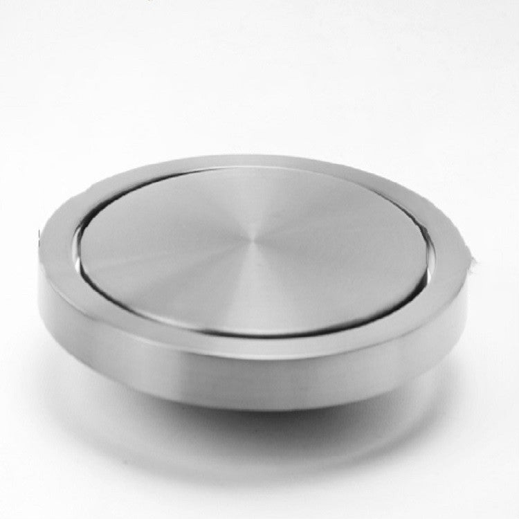 Embedded Type Stainless Steel Swing Cover Flip Kitchen Countertop Trash Can Lid  Cap, Size:Round Drawing 20cm Diameter(Silver) - free shipping - PMC TechLife - Order now!