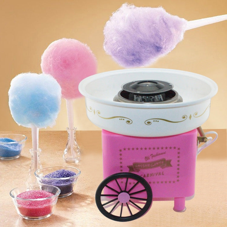 Retro Trolley Mini Cotton Candy Machine, Specification:Australian Regulations 220 V(Red) - free shipping - PMC TechLife - Order now!