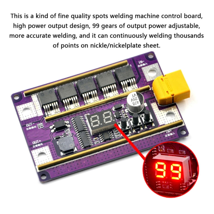 Model Airplane Battery Version 12V Digital Display DIY Battery Spot Welding Machine Pen Control, Style:6 Square Pen - Others by PMC TechLife | Online Shopping South Africa | PMC TechLife | Buy Now Pay Later Mobicred
