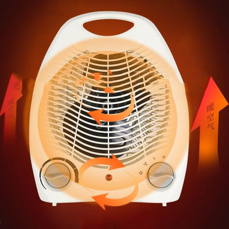 Portable Home Winter Electric Heater EU Plug(White) - Electric Heaters by PMC Jewellery | Online Shopping South Africa | PMC Jewellery | Buy Now Pay Later Mobicred