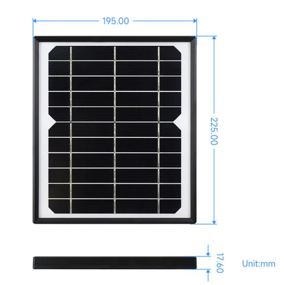 Waveshare Monocrystalline Silicon Solar Panel (5.5V 6W), Toughened Glass Surface - Solar Panels by Waveshare | Online Shopping South Africa | PMC Jewellery | Buy Now Pay Later Mobicred