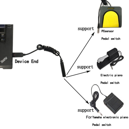 Pcsensor USB Switch Cable Customization Mouse And Keyboard Any Key Value(Black) - Other by Pcsensor | Online Shopping South Africa | PMC Jewellery | Buy Now Pay Later Mobicred