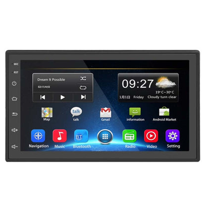 A2222KT 7 Inch Android Navigation WiFi Version 2+64G GPS Bluetooth 2.5D Screen Car Central Control MP5 Player, Style:Standard - Car MP3 & MP4 & MP5 by PMC Jewellery | Online Shopping South Africa | PMC Jewellery | Buy Now Pay Later Mobicred