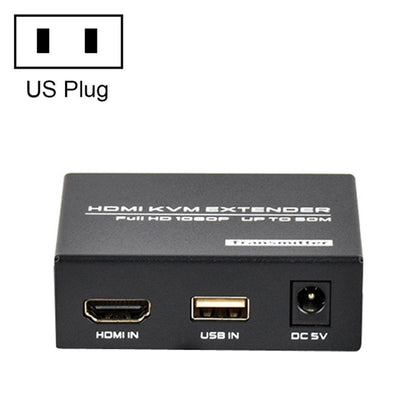 FJGEAR FJ-HKV50 HDMI+USB To KVM 1080P IP 50M Extender, Plug Type:US Plug - Converter by FJGEAR | Online Shopping South Africa | PMC Jewellery | Buy Now Pay Later Mobicred