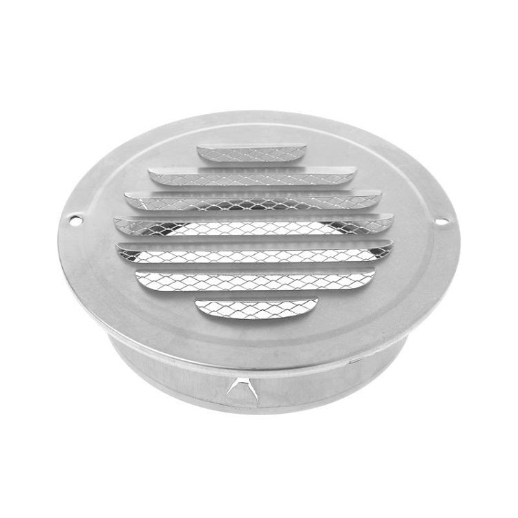 200mm External Wall Stainless Steel Flat Head Rain and Insect Proof Bird Hood - Air Vent Grille by PMC Jewellery | Online Shopping South Africa | PMC Jewellery