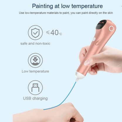 3D Printing Pen Low Temperature Painting Pen With 55m PCL(Pink) - 3D Printer by PMC Jewellery | Online Shopping South Africa | PMC Jewellery | Buy Now Pay Later Mobicred