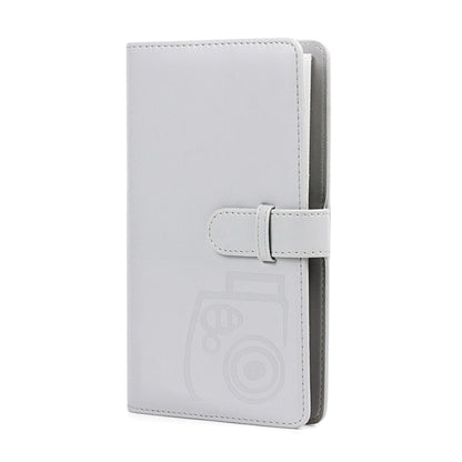 96 Photos Album PU Leather Storage Clip Card Holder Books(Gray) - Photo Albums & Photo Frames by PMC Jewellery | Online Shopping South Africa | PMC Jewellery