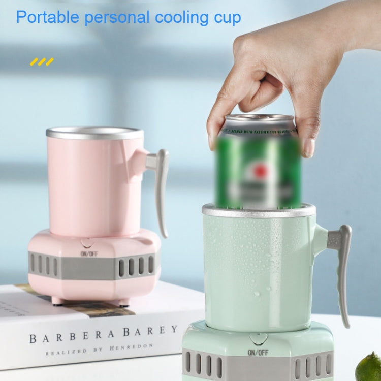 Fast Cooling Cup Mini Chilled Drinks Juice Desktop Quick-Freeze Cooling Drinks Cup, CN Plug(Pink) - Refrigerators & Accessories by PMC Jewellery | Online Shopping South Africa | PMC Jewellery | Buy Now Pay Later Mobicred