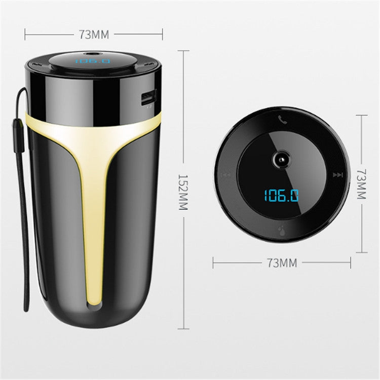 S10 Humidifier Car Home Ultrasonic Fog Multifunctional Creative Bluetooth MP3 Car Humidifier - Air Purifier by PMC Jewellery | Online Shopping South Africa | PMC Jewellery | Buy Now Pay Later Mobicred