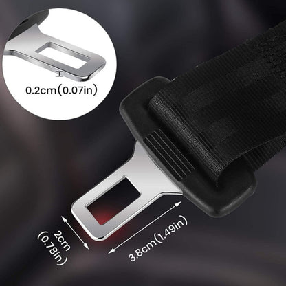 2 PCS Child And Pregnant Woman Car Seat Belt Extender, Length:26cm(Black) - Seat Belts & Padding by PMC Jewellery | Online Shopping South Africa | PMC Jewellery | Buy Now Pay Later Mobicred