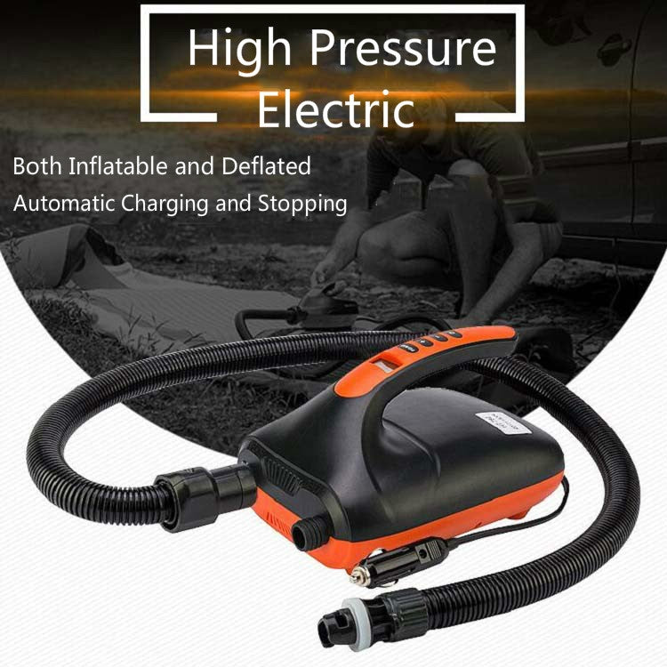 SUP Surf Paddle Board Canoe Inflatable Boat Car High Pressure Electric Air Pump, Specification:782High-pressure Pump+Battery Folder - Inflatable Pump by PMC Jewellery | Online Shopping South Africa | PMC Jewellery