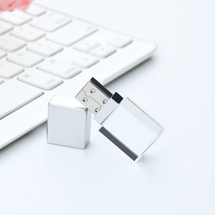 2 PCS Crystal Flash Light Emitting USB 2.0 Flash Drive Car Music USB Flash Drive, Capacity: 32G (1000 Music + 300 MV) - USB Flash Drives by PMC Jewellery | Online Shopping South Africa | PMC Jewellery | Buy Now Pay Later Mobicred