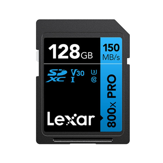 Lexar SD-800X Pro High Speed SD Card SLR Camera Memory Card, Capacity: 128GB - SD Card by Lexar | Online Shopping South Africa | PMC Jewellery | Buy Now Pay Later Mobicred