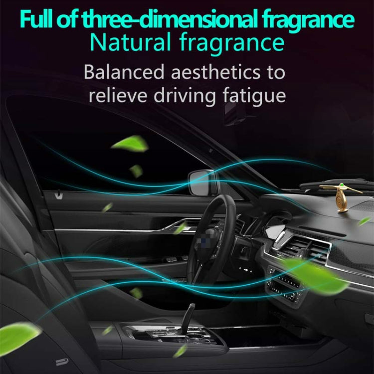 Car Aromatherapy Rotating Balance Dragonfly Creative Perfume Decoration(Silver) - Ornaments by PMC Jewellery | Online Shopping South Africa | PMC Jewellery | Buy Now Pay Later Mobicred