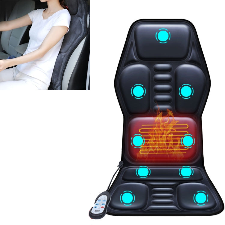 YJ-308 Car Massager Cervical Spine Neck Waist Car Home Heating Whole Body Multifunctional Massage Mat, Specification: Deluxe Edition (24V for Trucks) - Seat Accessories by PMC Jewellery | Online Shopping South Africa | PMC Jewellery | Buy Now Pay Later Mobicred