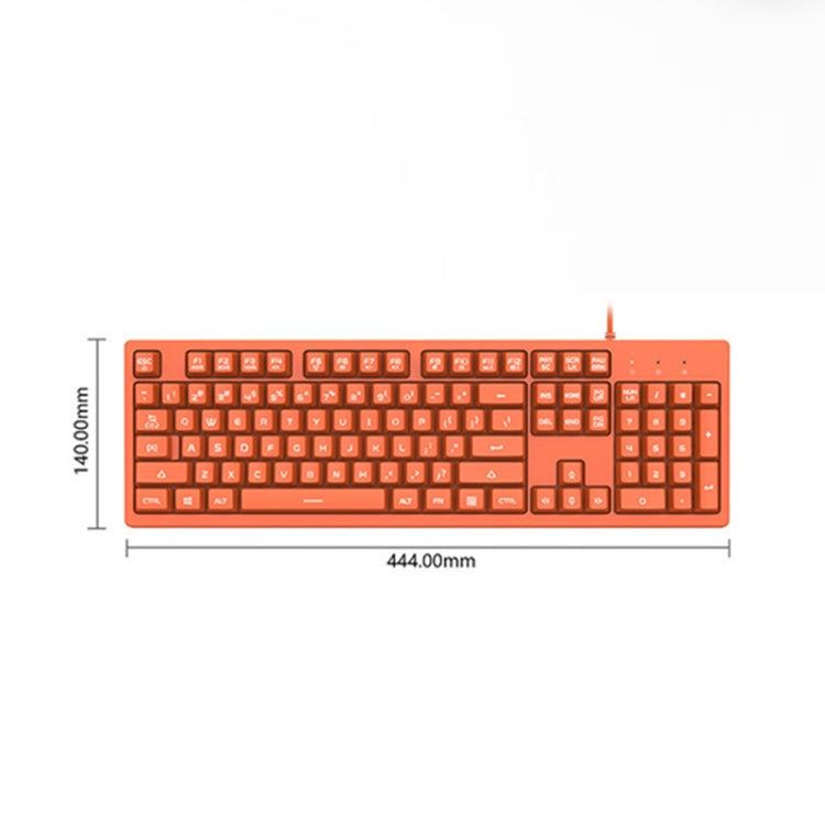 Ajazz DKS100 104 Keys Office Luminous Game Tea Axis Mechanical Keyboard, Cable Length: 1.5m(Black) - Wired Keyboard by Ajazz | Online Shopping South Africa | PMC Jewellery | Buy Now Pay Later Mobicred