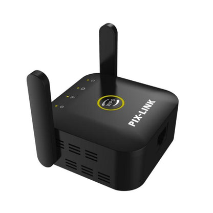 PIX-LINK WR22 300Mbps Wifi Wireless Signal Amplification Enhancement Extender, Plug Type:US Plug(Black) - Wireless Routers by PIX-LINK | Online Shopping South Africa | PMC Jewellery | Buy Now Pay Later Mobicred