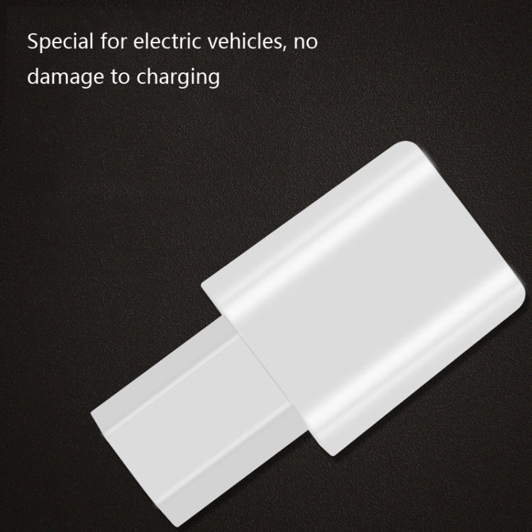 3 PCS Universal Car Intelligent Reverse Connection Lithium Battery Electric Car Mobile Phone Charger, Style:Extended White Double Port 2A - Battery Charger by PMC Jewellery | Online Shopping South Africa | PMC Jewellery | Buy Now Pay Later Mobicred