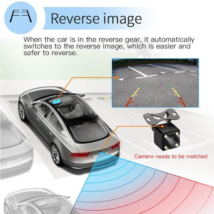 Universal Machine Android Smart Navigation Car Navigation DVD Reversing Video Integrated Machine, Size:10inch 1+16G, Specification:Standard - Car DVD by PMC TechLife | Online Shopping South Africa | PMC TechLife | Buy Now Pay Later Mobicred