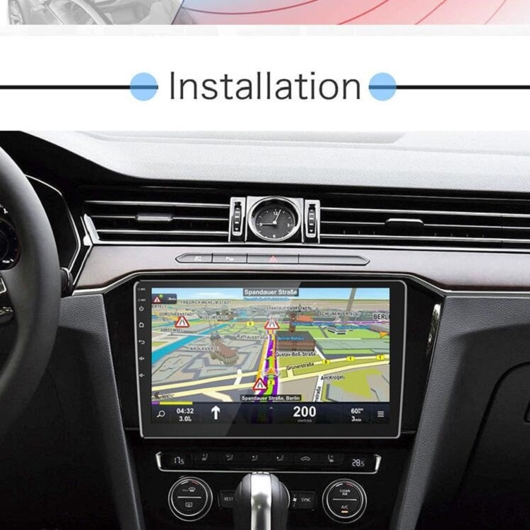 Universal Machine Android Smart Navigation Car Navigation DVD Reversing Video Integrated Machine, Size:10inch 1+16G, Specification:Standard+4 Lights Camera - Car DVD by PMC TechLife | Online Shopping South Africa | PMC TechLife | Buy Now Pay Later Mobicred