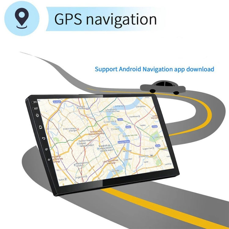 Universal Machine Android Smart Navigation Car Navigation DVD Reversing Video Integrated Machine, Size:10inch 2+32G, Specification:Standard+8 Lights Camera - Car DVD by PMC TechLife | Online Shopping South Africa | PMC TechLife | Buy Now Pay Later Mobicred
