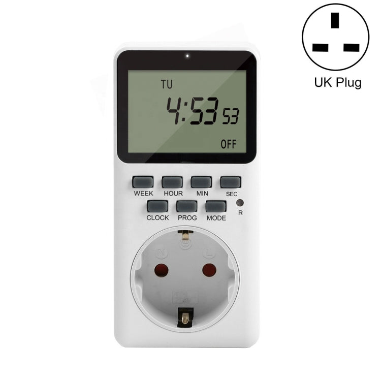 Charging Smart Switch Timing Socket(UK Plug -240V 50Hz 13A) - Smart Socket by PMC Jewellery | Online Shopping South Africa | PMC Jewellery | Buy Now Pay Later Mobicred