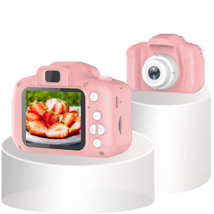 13.0 MP + Card Reader HD Children Toy Portable Digital SLR Camera(Pink) - Children Cameras by PMC TechLife | Online Shopping South Africa | PMC TechLife