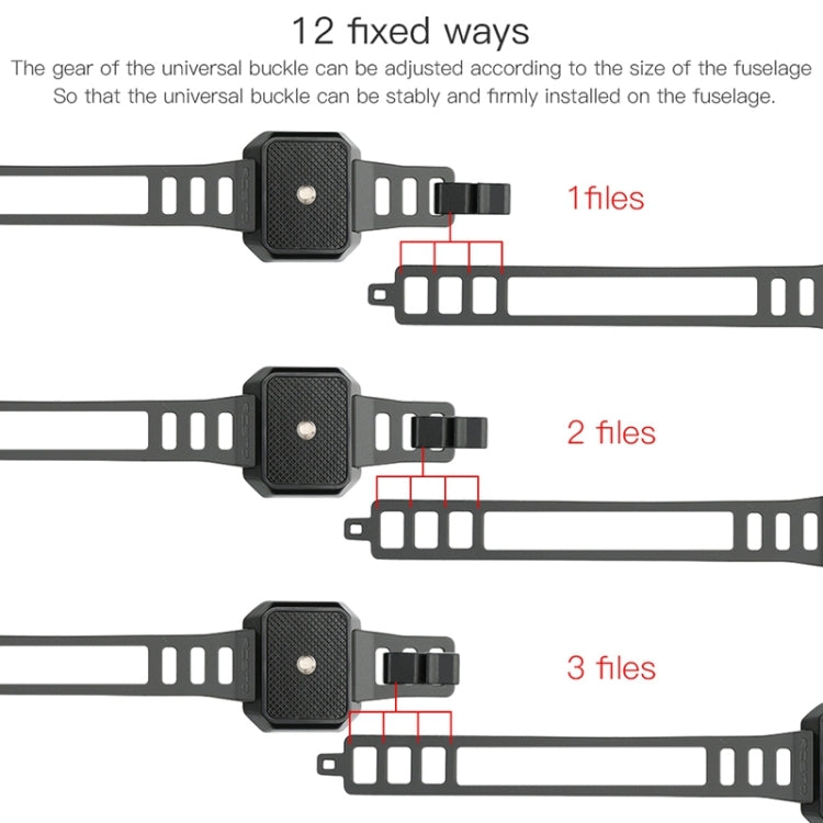 RCSTQ Universal Expansion Buckle for DJI Mavic Air 2 / Mavic 2 / Mavic Pro / Femi FIMI Drone -  by RCSTQ | Online Shopping South Africa | PMC Jewellery