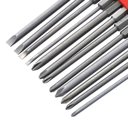 12 PCS / Set Screwdriver Bit With Magnetic S2 Alloy Steel Electric Screwdriver, Specification:8 - Drill & Drill Bits by PMC Jewellery | Online Shopping South Africa | PMC Jewellery | Buy Now Pay Later Mobicred