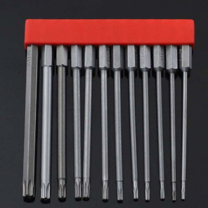 12 PCS / Set Screwdriver Bit With Magnetic S2 Alloy Steel Electric Screwdriver, Specification:10 - Drill & Drill Bits by PMC Jewellery | Online Shopping South Africa | PMC Jewellery | Buy Now Pay Later Mobicred