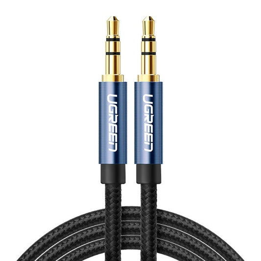 Ugreen AV112 Audio Cable 3.5mm Speaker Line Aux Cable, Length:5m(Blue) - Aux Cable by Ugreen | Online Shopping South Africa | PMC Jewellery | Buy Now Pay Later Mobicred