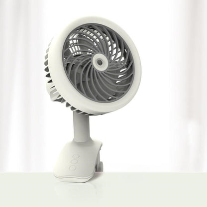 Desktop Office Small Fan USB Charging Clip Fan(White) - Electric Fans by PMC Jewellery | Online Shopping South Africa | PMC Jewellery | Buy Now Pay Later Mobicred