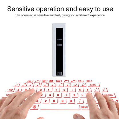 F2 Portable Lipstick Laser Virtual Laser Projection Mouse And Keyboard(Red) - Laser Keyboard by PMC Jewellery | Online Shopping South Africa | PMC Jewellery | Buy Now Pay Later Mobicred