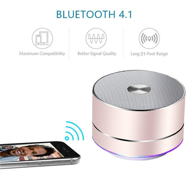 Portable Wireless Bluetooth Speaker Stereo LED Speakers with Built-in Mic MP3 MINI Subwoof Smart Column Loudspeaker - Desktop Speaker by PMC Jewellery | Online Shopping South Africa | PMC Jewellery