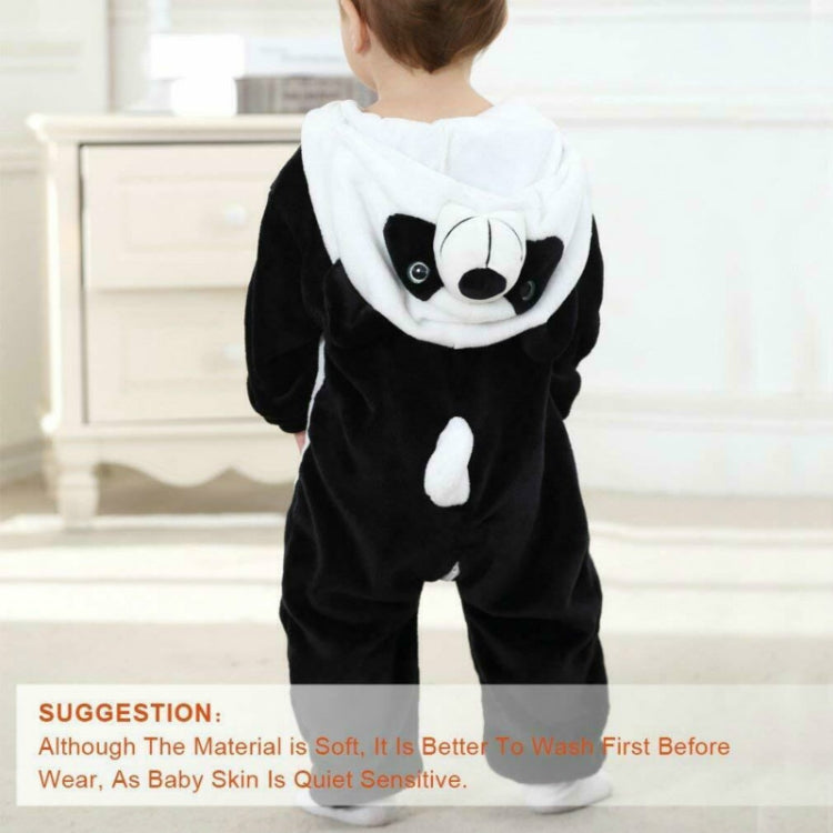 Babies Cartoon Animal Shape Flannel Jumpsuit Romper, Size:90CM(Blue Stitch) - Baby Clothing by PMC Jewellery | Online Shopping South Africa | PMC Jewellery | Buy Now Pay Later Mobicred