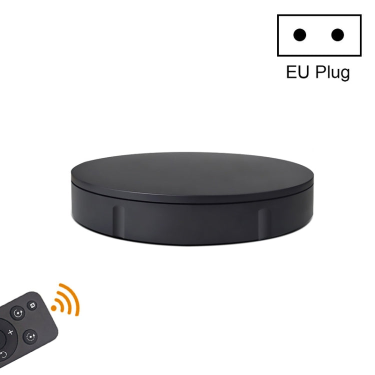 30cm Remote Control Speed Electric Turntable Sample Display Stand, Specification:EU Plug(Black) - free shipping - PMC TechLife - Order now!