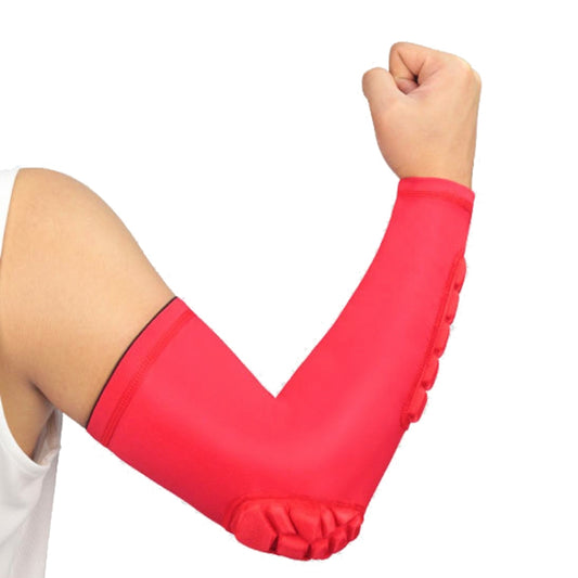 Basketball Sleeve Cellular Anti-collision Anti-slip Compression Elbow Protective Gear, Size:L(Red) - Sports Safety by PMC Jewellery | Online Shopping South Africa | PMC Jewellery | Buy Now Pay Later Mobicred