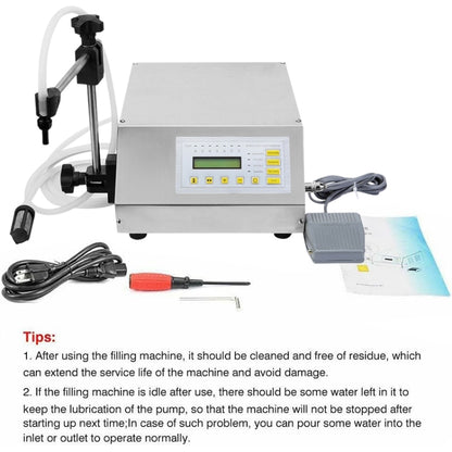 Mini Portable Electric Digital Control Pump Liquid Filling Machine LCD Display Milk Bottles Filler 220V - Drinking Tools by PMC Jewellery | Online Shopping South Africa | PMC Jewellery