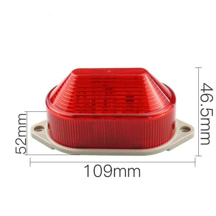 DC12V Led Mini Strobe Signal Warning Light Silent Warning Light(Green) - Warning Lights by PMC TechLife | Online Shopping South Africa | PMC TechLife | Buy Now Pay Later Mobicred