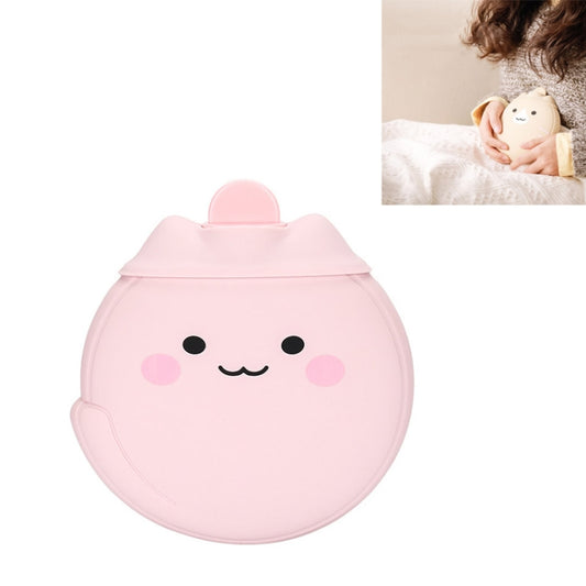 Cartoon Silicone Mini Warm Belly Warm Palace Water Injection Explosion-Proof Warm Water Bag(Coral Powder) - Hot Water Bags by PMC Jewellery | Online Shopping South Africa | PMC Jewellery | Buy Now Pay Later Mobicred