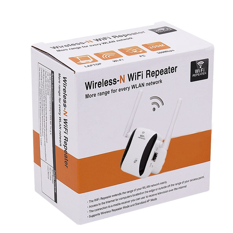 KP300T 300Mbps Home Mini Repeater WiFi Signal Amplifier Wireless Network Router, Plug Type:EU Plug - Wireless Routers by PMC Jewellery | Online Shopping South Africa | PMC Jewellery | Buy Now Pay Later Mobicred