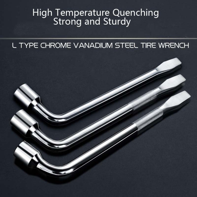 L-Type Car Tire Removal Tool Tire Wrench Socket Wrench, Specification: 21mm - Hand Tool Sets by PMC Jewellery | Online Shopping South Africa | PMC Jewellery | Buy Now Pay Later Mobicred