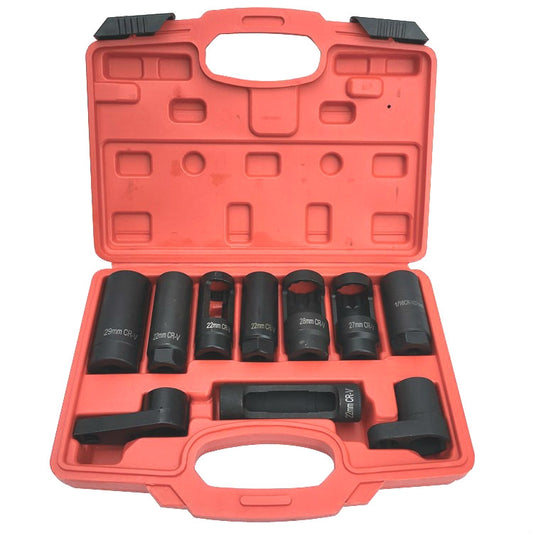 10 In 1 Oxygen Sensor Sleeve Removal Tool Wrench Set - Hand Tool Sets by PMC Jewellery | Online Shopping South Africa | PMC Jewellery | Buy Now Pay Later Mobicred