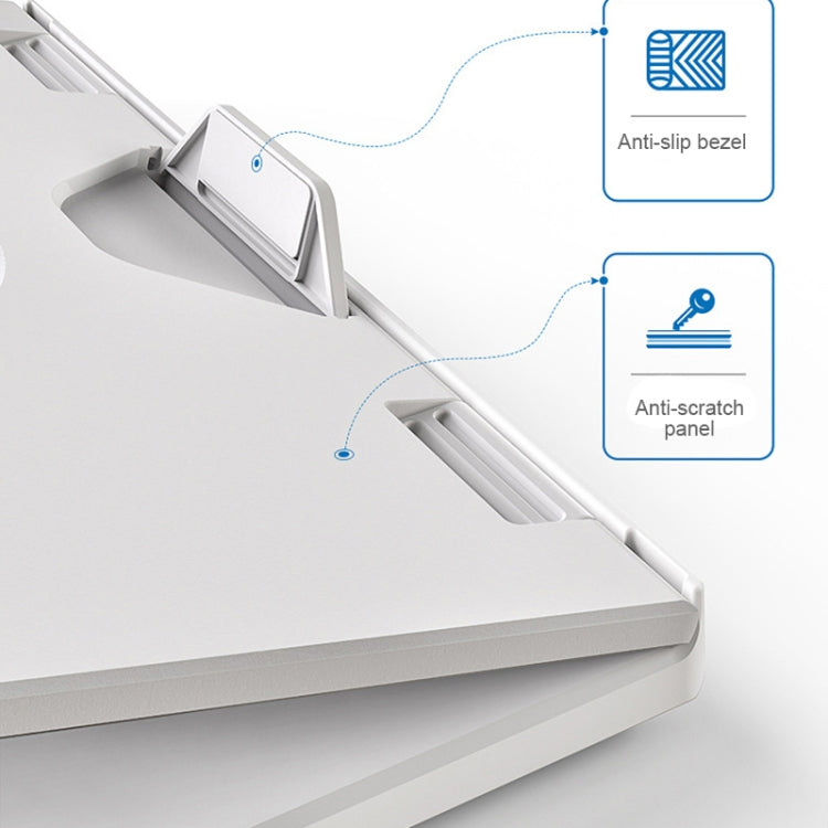 Multifunctional Folding Notebook Stand Monitor Increase Rack, Colour: Tripod (White) - Laptop Stand by PMC Jewellery | Online Shopping South Africa | PMC Jewellery | Buy Now Pay Later Mobicred